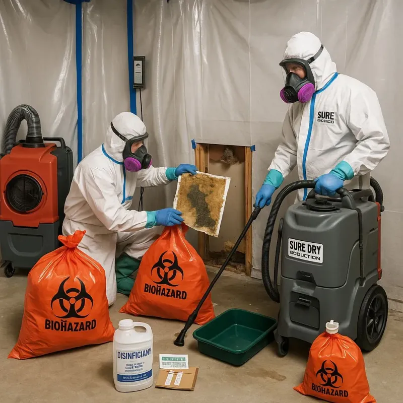 Contaminated Water Handling Protocols process in Corcoran, CA