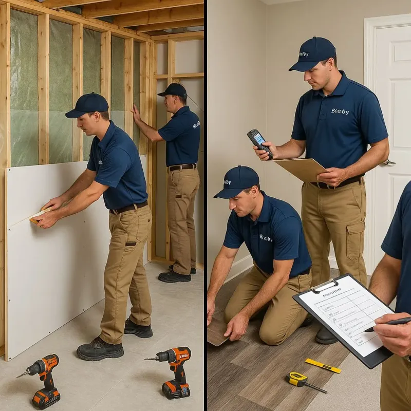 Repairs and Reconstruction process in Corcoran, CA